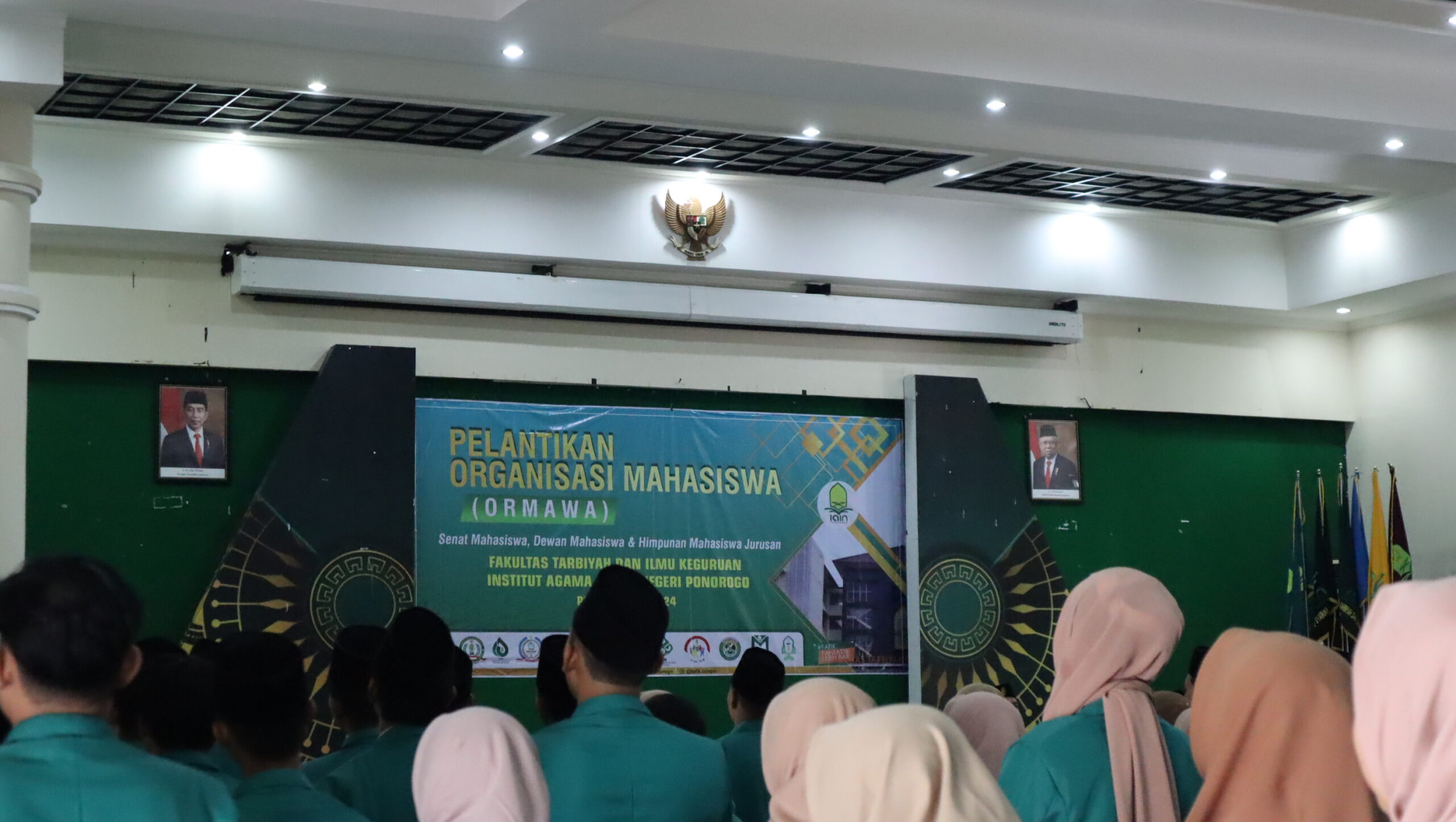 Ftik Iain Ponorogo Selenggarakan Pelantikan Organisasi Mahasiswa